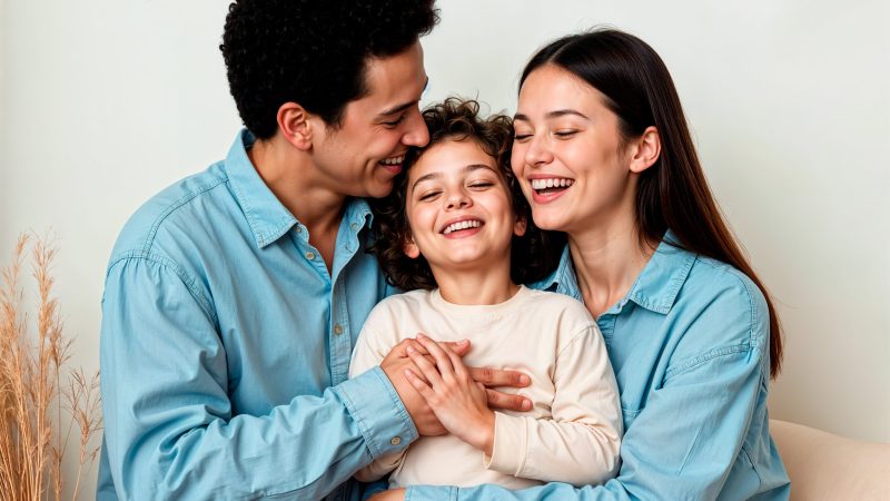 portrait family tenderness(1)